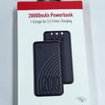 Itel 200C Power Bank 20,000mAh Fast Charge with LED Torch – Portable Black