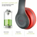 P47 Bluetooth Headphone – 40mm Drivers, Fast 2‑Hour Charge, Foldable Design, Gaming & Sports, Hands‑Free Calls, 32Ω, 50‑20kHz Stereo Sound - Image 4