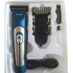 Kemei KM-1251 Professional Hair Clipper 1000mAh 60‑Minute Battery Magic Stainless Steel Blades Blue - Image 5