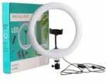 12" LED Ring Light with Phone Goose‑Neck Cradle, Compact Tripod & Ball Head – USB‑Rechargeable Ring Light for Photography & Video Use - Image 3
