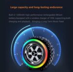 SoundWave SB-100 Portable Bluetooth Boombox 10‑30W 4.1‑Channel RGB LED Waterproof Speaker – Multicolor - Image 5