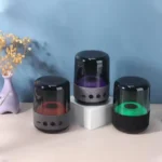 New Z5 Mini Bluetooth Speaker Waterproof Subwoofer LED Light Black - Image 5