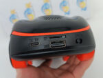 Carton HM-999 Car-Shaped Bluetooth Speaker – Portable Wireless Audio Player with FM Radio, TF Card & USB, Blue - Image 3