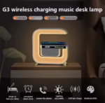 G3‑SSW Wireless Speaker & Charger – 7‑Color RGB Wake‑Up Light, Fast Wireless Charging, Smart Stage Light – Multicolor - Image 2