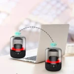 New Z5 Mini Bluetooth Speaker Waterproof Subwoofer LED Light Black - Image 6