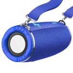 Hoco HC12 True Wireless Bluetooth Speaker – 5W Dual Drivers, 1200 mAh Battery, Bluetooth 5.0, FM/TF/USB/AUX, Built‑in LED Lights, Dust‑Proof, Portable (Multi‑Color)
