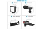 Video‑Making Tripod Kit 3‑in‑1 with Shotgun Microphone, 36‑LED Ring Light, Mini Stand & Bluetooth Remote – Smartphone Vlogging & Live Broadcast Kit - Image 5