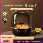 OEM SPK-2.1 Small Smart Speaker – Heavy Subwoofer, Bluetooth Wireless, IPX4 Waterproof, 2000mAh Battery, Portable Outdoor Audio – Black 148×148×185 mm - Image 5