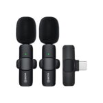 BOYA BY-MW3 Wireless Dual Microphone Plug‑Play 8‑Hour Battery, 65‑Foot Range, 0.009s Low‑Latency – Black - Image 4