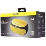AWEI Y200 Portable Bluetooth Speaker – Dual 40mm Drivers, 4.5W × 2 Output, 4‑5 hr Playtime, Compact Black - Image 2