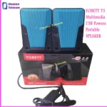 Yobett T3 Mini Bluetooth Speaker – USB 2.0 Powered Portable Notebook/Computer Speaker – Black - Image 3
