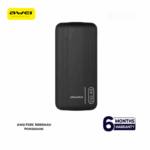 Awei P20K Powerbank 10000mAh Slim Dual USB Output 2.4A Portable