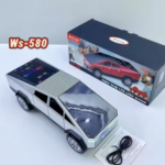 WS WS580 Wireless Bluetooth Speaker – Cybertruck Car‑Shape 15W Stereo, Bluetooth 5.3, TF Card & FM Radio, Compact 114×109 mm - Image 8
