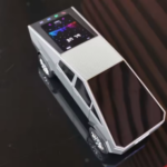 WS WS580 Wireless Bluetooth Speaker – Cybertruck Car‑Shape 15W Stereo, Bluetooth 5.3, TF Card & FM Radio, Compact 114×109 mm - Image 3