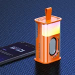 RECCI RSK‑W30 Mars Series Wireless Speaker HiFi Sound Transparent Design with RGB Light Effect