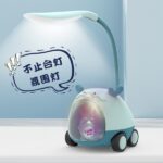 Battery‑Powered LED Plastic Wheel Night Lamp – Multicolor, Portable & Polished Finish for Kids’ Rooms & Home Décor - Image 3