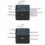 AudioTech SX9 Mini Wireless Microphone – HD Sound, 8‑Hour Battery, Omni‑Directional – Black - Image 4