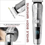 Kemei KM-8509 Hair Clipper & Beard Trimmer – Waterproof, Men’s, Black - Image 2