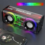 Double Echo A39 Bluetooth Speaker 10W Dual Stereo with V5.0 – Black/White