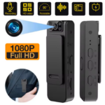 MiniCam MC-1080 Mini Camera Video Audio Recorder 1080P HD Night Vision & Loop Recording Black