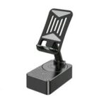 Wys 2301BT Phone Stand with Speaker – Bluetooth Hands‑Free Audio & Charging Dock – Black