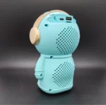 Wrader X808 Bluetooth Speaker Wireless Stereo Bass RGB Light Astronaut - Image 2