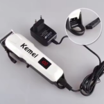 Kemei RC-90 Hair Clipper – Rechargeable USB Battery, 90+ min Runtime, Stainless Steel Blade – Black
