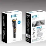 HTC AT-509 Beard Trimmer – Rechargeable 5‑Length Adjustable 0.5‑11 mm, 45‑Min Battery Life – Black - Image 2