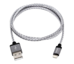 Philips 1.2M Nylon Braided Lightning Cable – Fast‑Charging USB‑to‑Lightning for iPhone, iPad & iPod – Durable Tangle‑Free Design – Black - Image 2