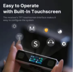 ULANZI AM18 Wireless Lavalier Microphone 2.4GHz Noise-Cancelling for Live Streaming Black - Image 3