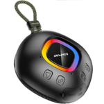 Awei K6 Mini Wireless Bluetooth Speaker – 8W Powerful Sound, IPX6 Waterproof, Colorful Ambient Lights, TWS & MicroSD Support – Portable 132mm