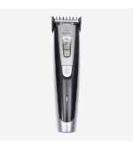 Kemei KM-9050 Hair Trimmer – Titanium Plated Blade, Low‑Noise Wireless Design, Adjustable Length – Silver - Image 5