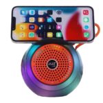 SoundPulse SP‑RGB175 Portable Bluetooth Subwoofer Speaker with RGB Light, 175W Power, IPX4 Waterproof – Black - Image 3