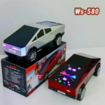 WS WS580 Wireless Bluetooth Speaker – Cybertruck Car‑Shape 15W Stereo, Bluetooth 5.3, TF Card & FM Radio, Compact 114×109 mm - Image 4