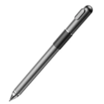 Baseus ACPCL-01 Capacitive Stylus Pen Dual‑Tip Premium Precision Aluminum‑Alloy & Silicone Anodized Silver