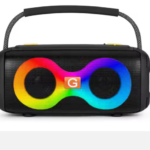 Wireless BT Speaker ET-312 Portable Bluetooth Speaker Colorful LED Light, High Volume Outdoor Party RGB