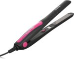 Kemei KM-328 Professional Hair Straightener – 25W Fast‑Heat Dual Temp 105‑205°C, PTC Element & 360° Rotating Cord – Black - Image 3
