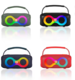 Wireless BT Speaker ET-312 Portable Bluetooth Speaker Colorful LED Light, High Volume Outdoor Party RGB - Image 2