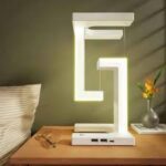 LuminaTech AG-LED01 Desk Lamp Anti-Gravity LED with Wireless Charger – Black - Image 3